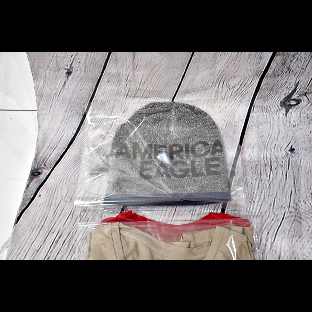 American Eagle Outfitters Mens Double Layered Beanie